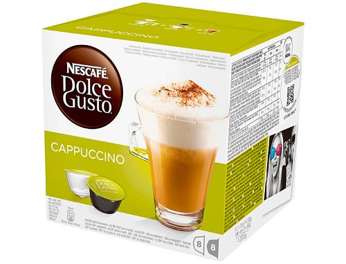 Cafe dolce gusto capuchino monodosis caixa de 8 unidades , Nescafe , 154050 , 7613036271882